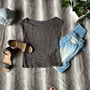 Gray Express Blouse